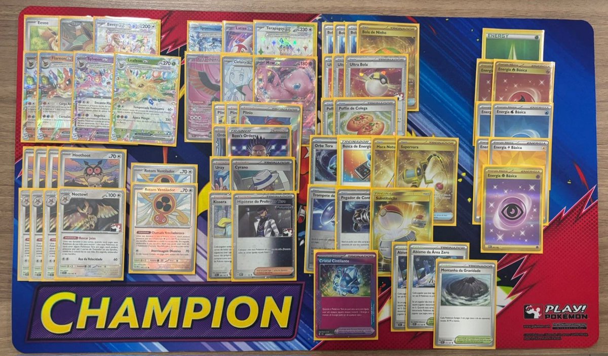 RechTCG's tweet image. Ganhei meu primeiro League Cup!
Joguei de Dog Box

Swiss Phase
WW Zard Dusk
WW Joltik Gholdengo
LWT Gholdengo
WLT Joltik Box
LWW Raging Bolt Noctowl

Top Cut
WW Joltik Box
WW Grimmsnarl