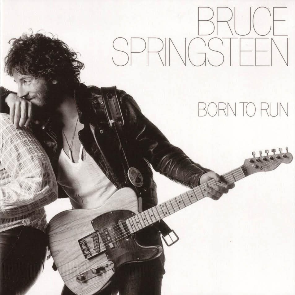 Born To Run anniversary! The original Fender Esquire guitar seen on the cover of Born To Run was sold &amp; customized for Bruce by my Father, Master Luthier/Engineer Phil Petillo. The leather pickguard with the "Man Under The Lamppost" was designed by my Dad!
