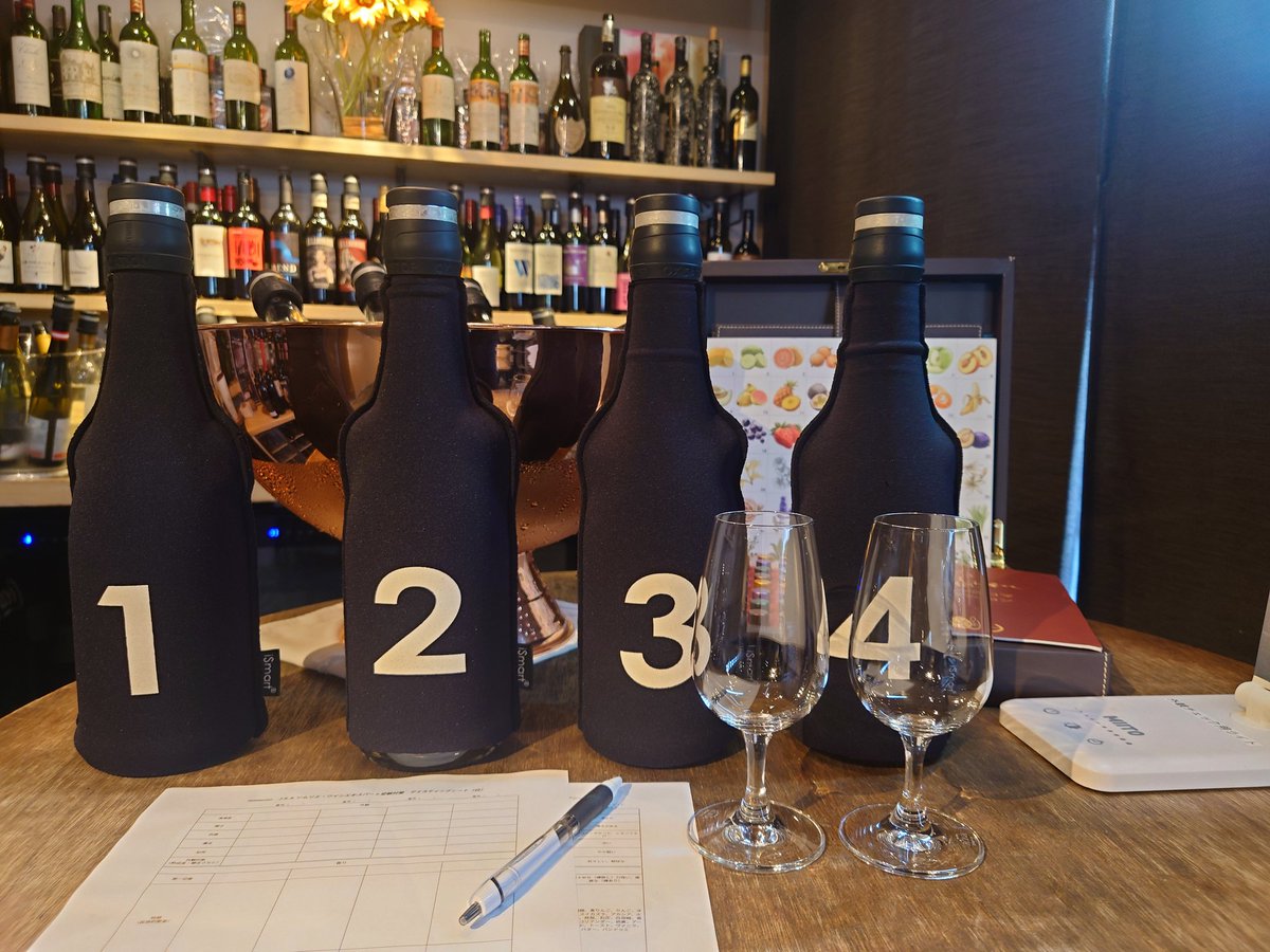 【nomuno赤坂本店▪️試験対策！先週のブラインド回答】
毎週更新♪
白

①リースリング(ドイツ)

②ヴィオニエ(フランス)

③トロンテス(アルゼンチン)

④甲州(日本)

赤

①ピノ・ノワール(アメリカ)

②カベルネ・ソーヴィニヨン(チリ)

③グルナッシュ(フランス)

④シラーズ(オーストラリア)