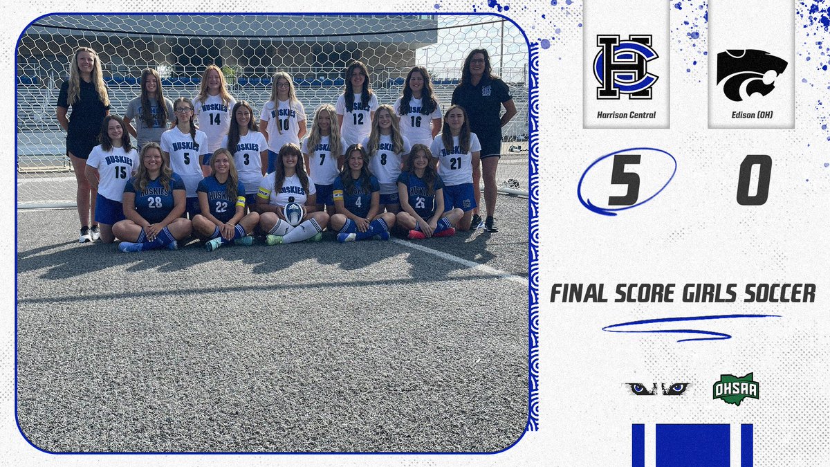 hcathletics99's tweet photo. Final score varsity girls soccer ⚽️ Harrison Central 5 Edison 0! https://t.co/oikw5YARtS