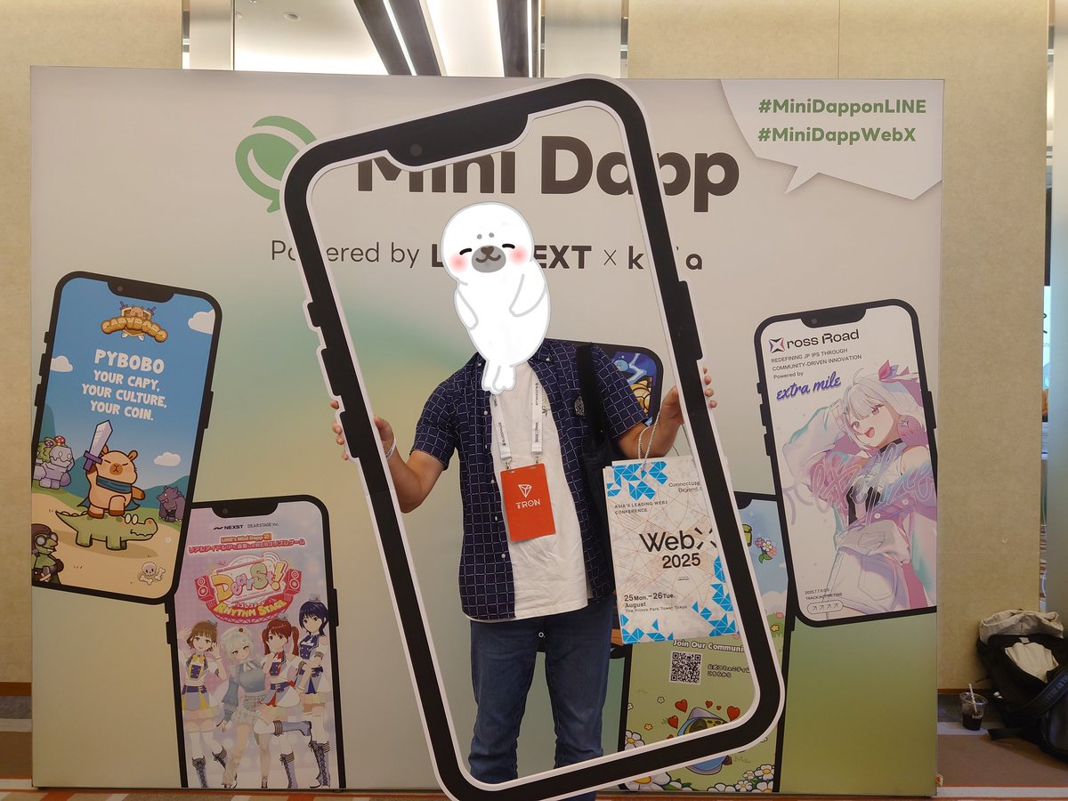 gomafu25's tweet photo. なう
#MiniDappsonLINE #MiniDappWebX https://t.co/Qs7H34FV5l