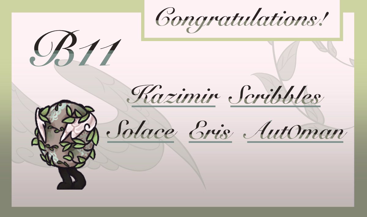 WitheredFlutter's tweet image. Certificates shown here! Congratulations new parents! 🥚

#WFSMP