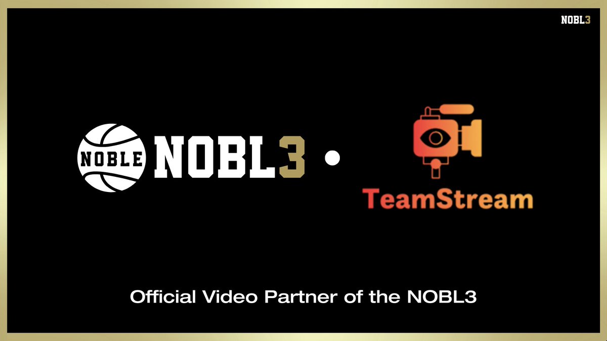 🚨 Breaking News 🚨

We’re thrilled to announce that the NOBLE 3x3 League (NOBL3) has officially partnered with a select group of companies who share our vision of creating an unmatched experience for prospects looking to develop, gain exposure, and elevate their recruitment
