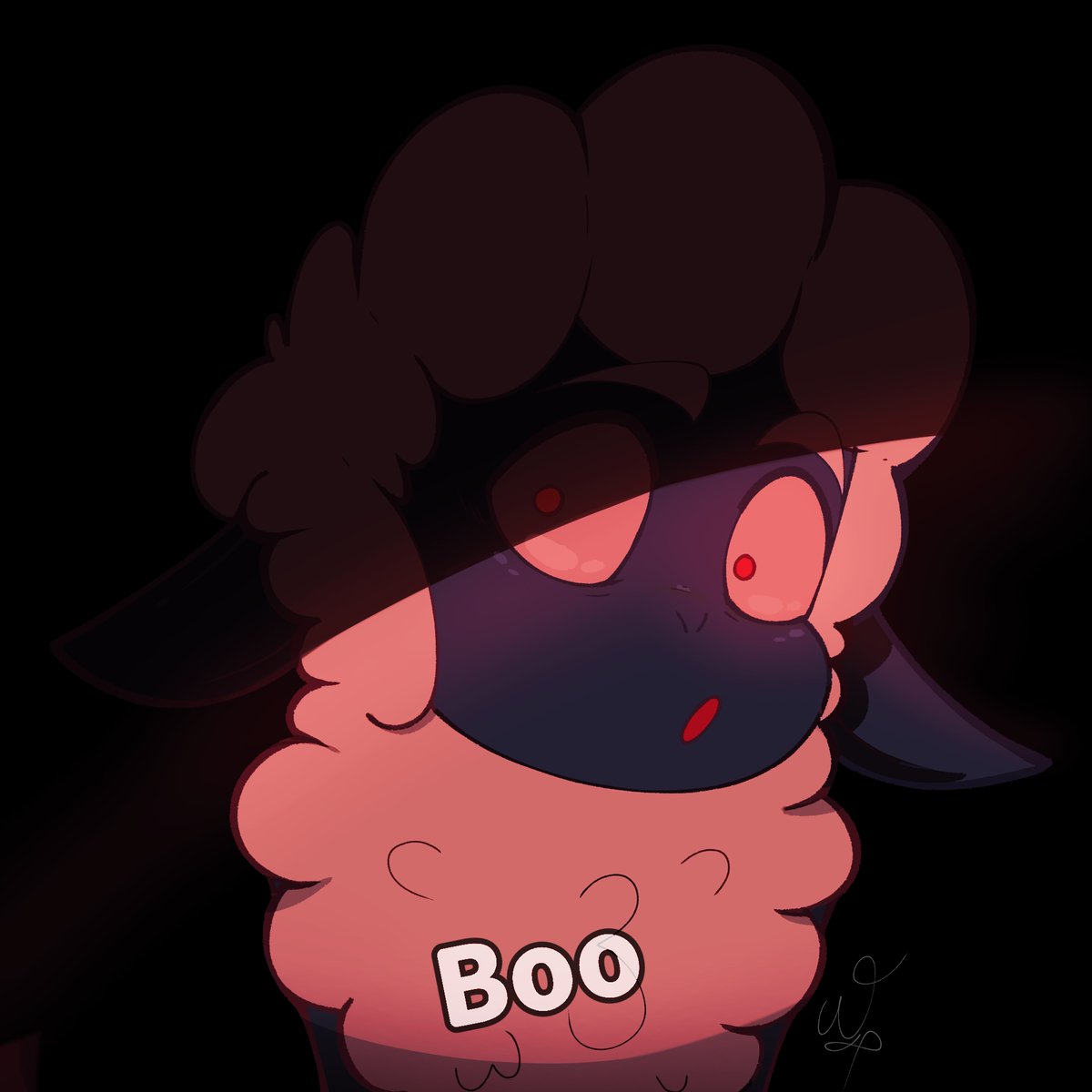 Play my way Boo scene of Amanda, but With wooly