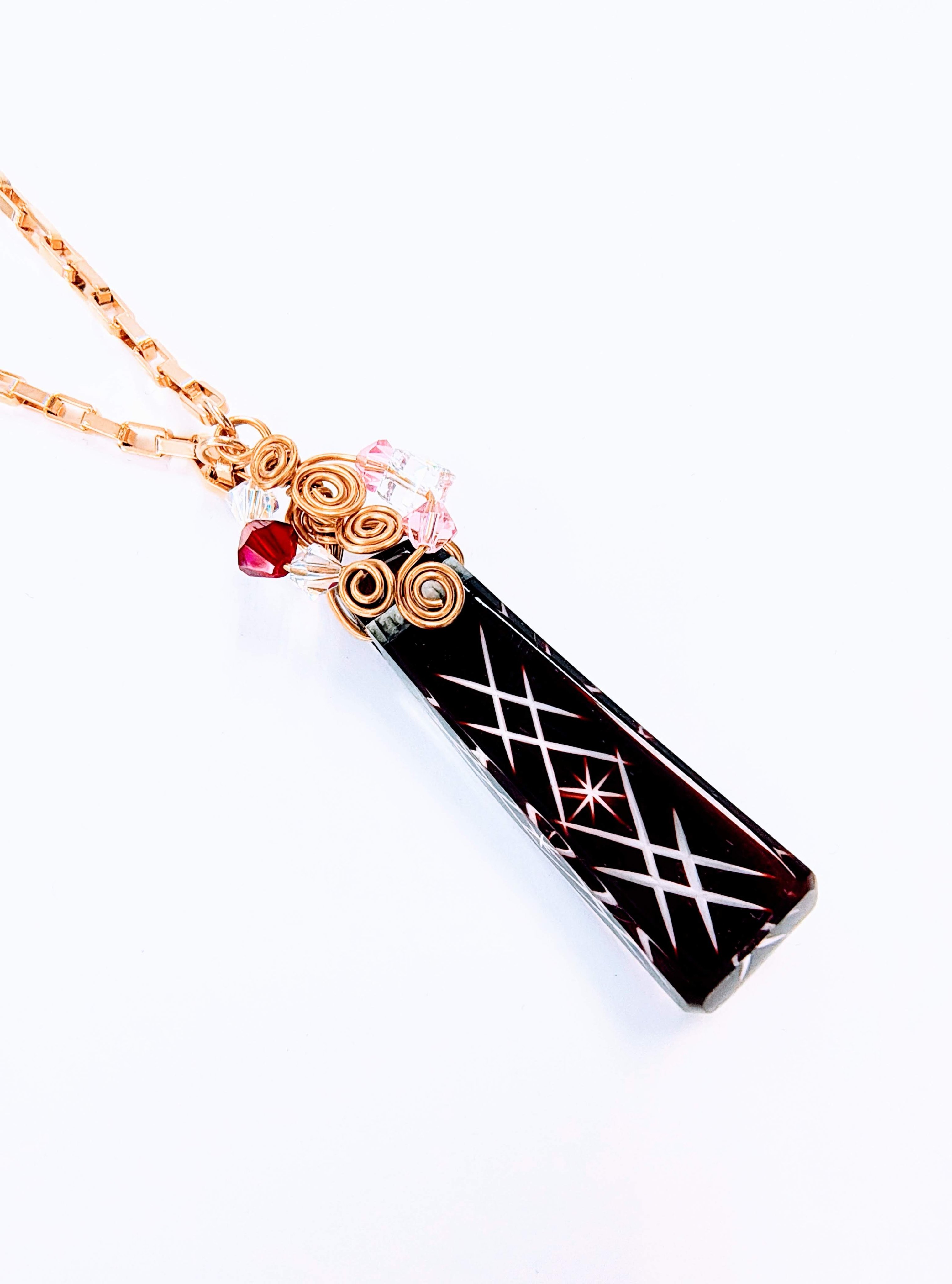 江戸切子♡ペンダントトップ 江戸切子製造販売 彩り硝子工芸 on X: 