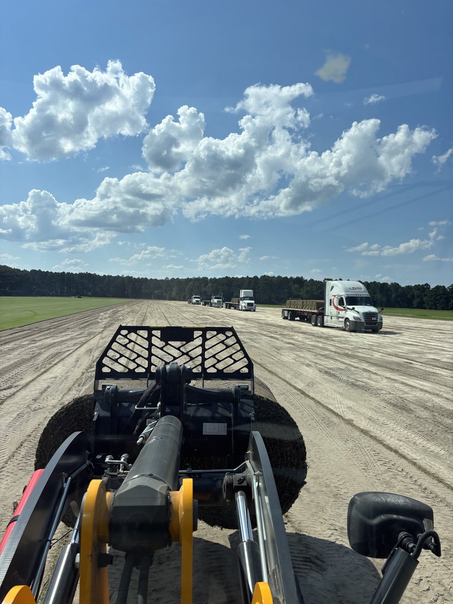 Lined up for Northbridge! Ready to see some lines painted on Northbridge this weekend!