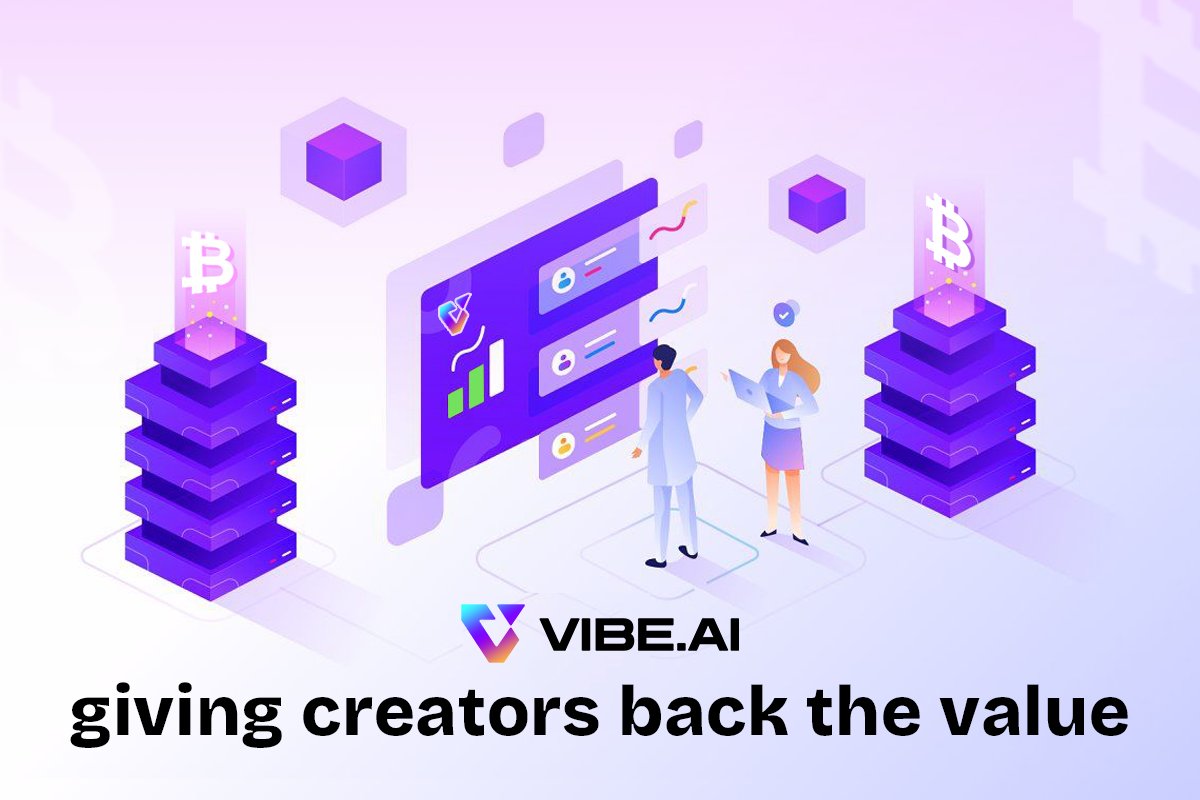 vibe_ai_'s tweet photo. “Base is locking creator tokens 🔒, AI tokens are mooning 📈,
but here’s the question:
👉 Still chasing views 🍵?
👉 Still letting platforms take your cut 🏦?

https://t.co/Wl8bkBhiDx = 🤖+💎, giving creators back the value ✨

#CreatorEconomy #Web3 #vibeAI https://t.co/MqnnY6KQYg