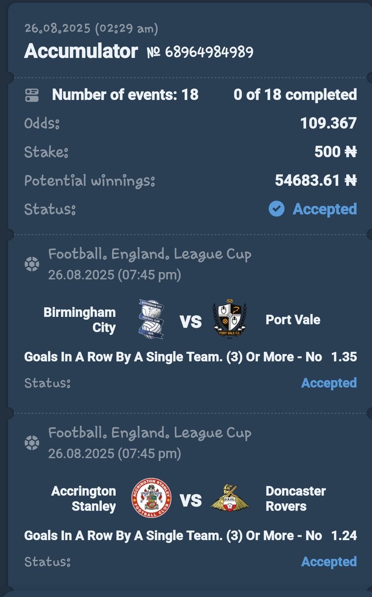 𝟏𝐱𝐁𝐄𝐓 
2X4RV, PY4RV
PLAY OR IGNORE 🤷‍♀️
📊〽️