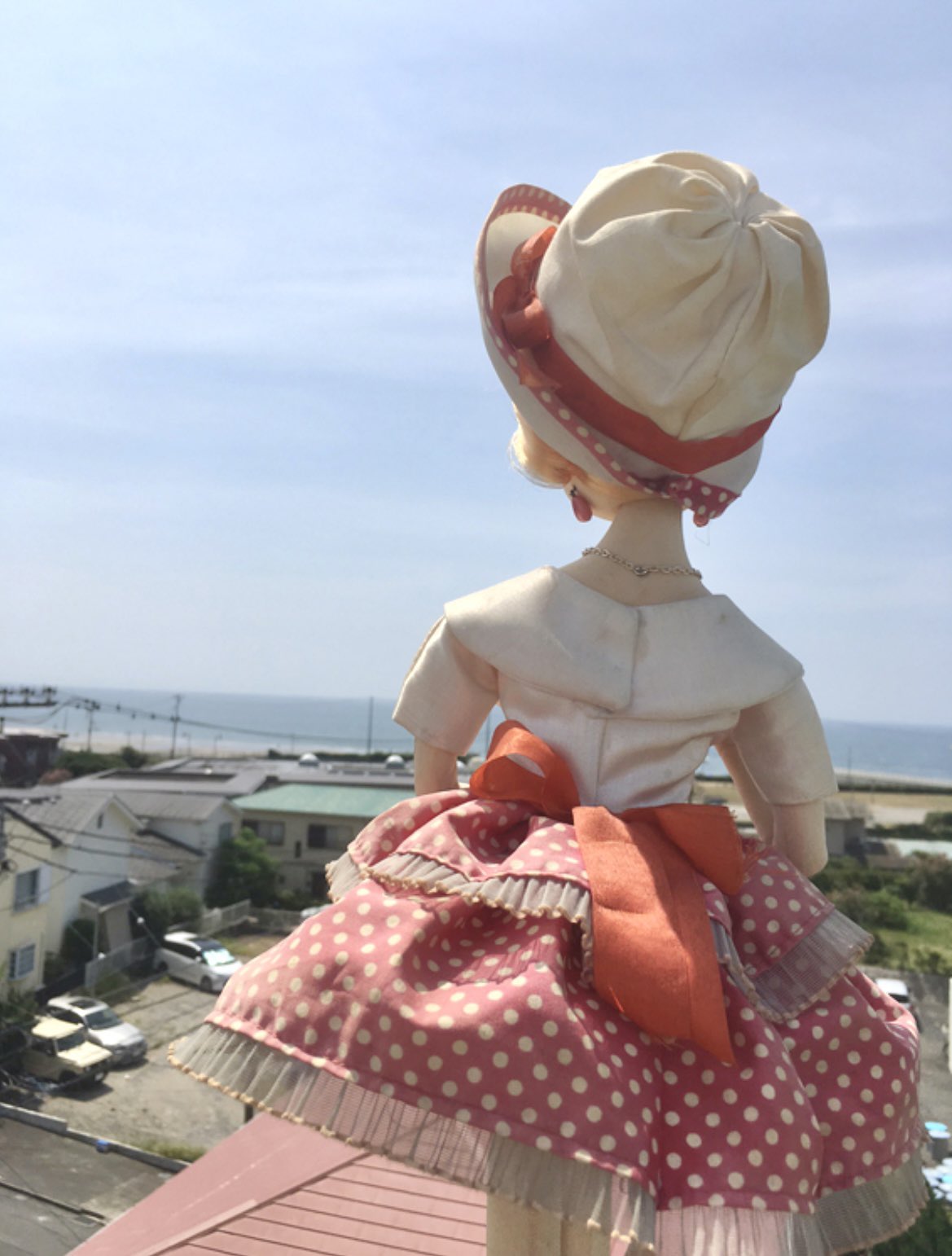 昭和レトロ　レトロポップ　陶器製置物　宇山あゆみ❤️ノスタルジック うさぎさん＊* 昭和レトロ レトロポップ 陶器製置物 宇山あゆみ