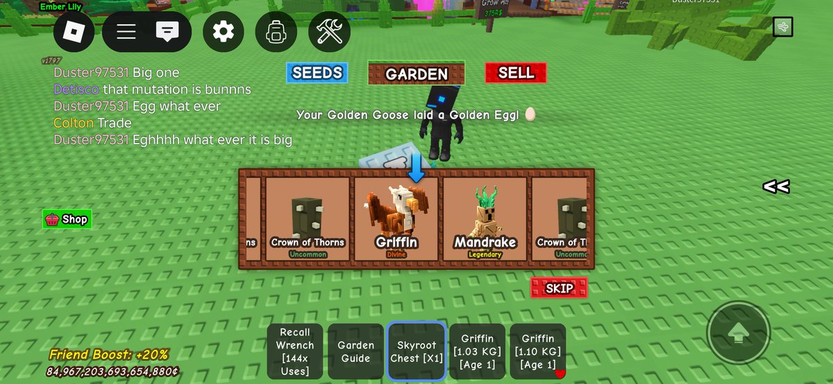 RobloxDetisco's tweet image. Omg two from same 30 chests 😫