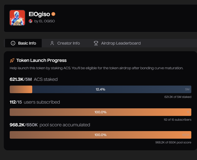 Elogiso (@elogiso) on Twitter photo 621.3k/5M Staked
4.3M to GO
Join the stakeholders to receive $ElOgiso Airdrop at Launched sponsored by <a href="/AccessProtocol/">Access Protocol</a>
I’m ElOgiso, my art is rooted in culture and ancestry. The Azurai reflect identity, culture, and belonging. I invite you to stake, collect, and join my 621.3k/5M Staked
4.3M to GO
Join the stakeholders to receive $ElOgiso Airdrop at Launched sponsored by <a href="/AccessProtocol/">Access Protocol</a>
I’m ElOgiso, my art is rooted in culture and ancestry. The Azurai reflect identity, culture, and belonging. I invite you to stake, collect, and join my