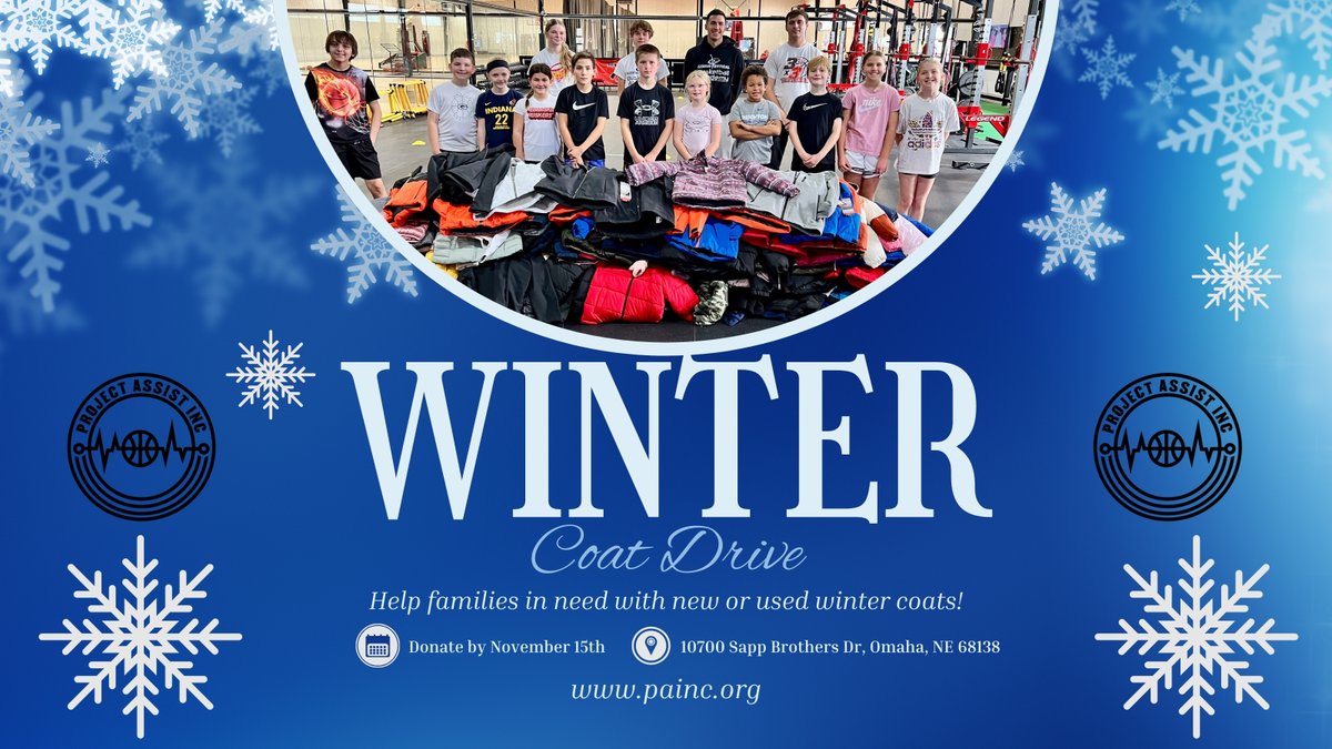 ProjAssistInc's tweet image. After a super successful Back-to-School Drive, we’re all in on our annual Winter Coat Drive! 🧥❄️ Let’s come together to keep families warm this winter. Drop off at @gvbacademy  or reach out &amp;amp; we’ll pick up. Every coat makes a difference! #StrongerTogether #GVBAFamily