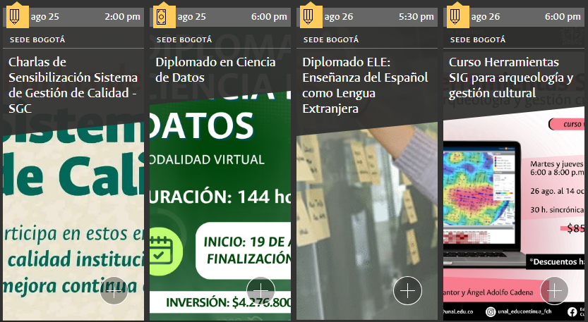 BogotaUNAL's tweet photo. En #CircularUNAL encuentras programación de todas las sedes de la #UNAL
👉 https://t.co/prggXIzE2Z
Te invitamos a consultar la Agenda Nacional de eventos y actividades académicas y #programate con #BogotaUNAL. https://t.co/6kUnSjYw09