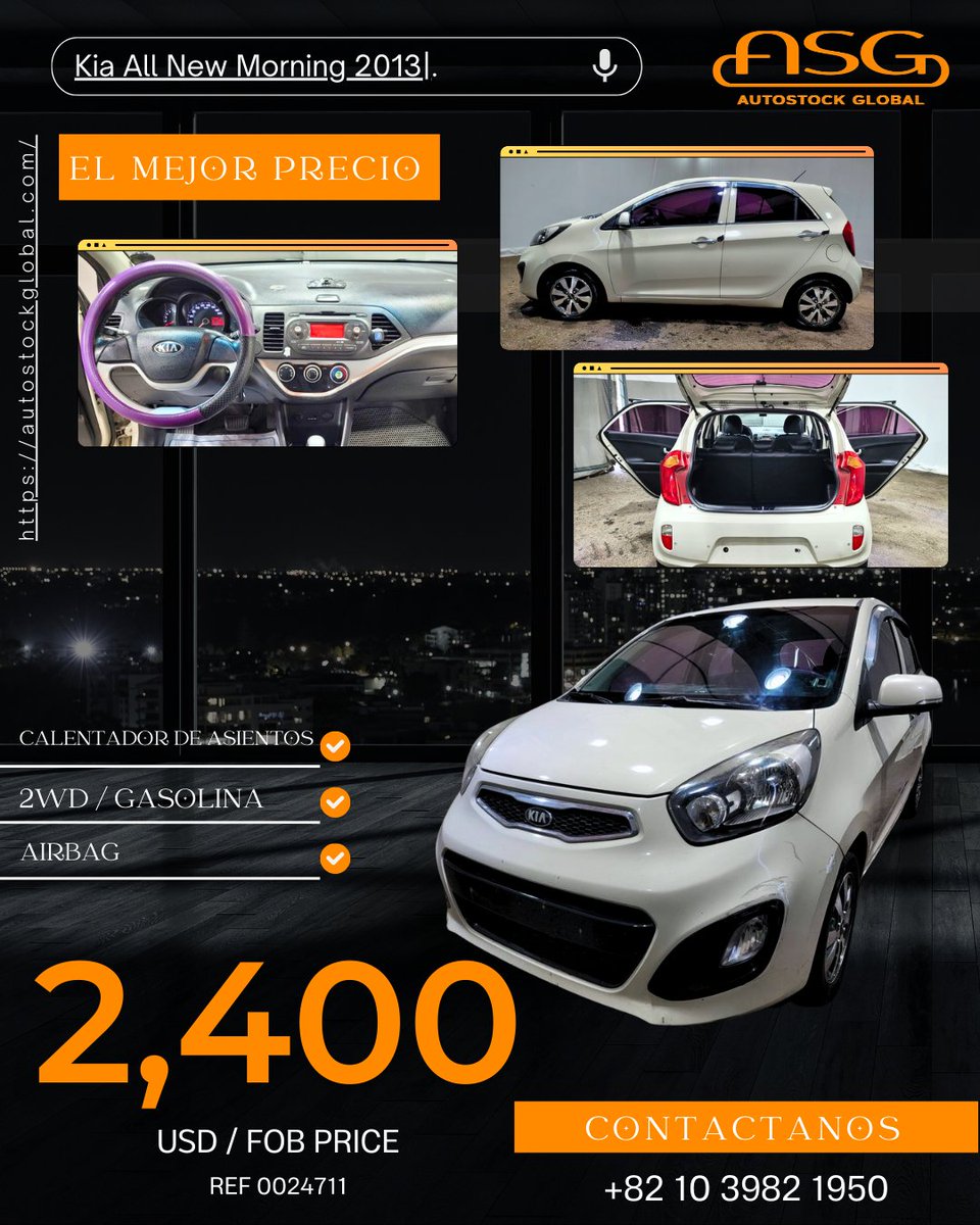 AutostockGlobal's tweet photo. 🚘¿Buscas importar un auto de Corea?
🌎En Autostock Global te conectamos con oportunidades reales, 100% online y con envío marítimo a 🇨🇷,🇬🇹 y 🇨🇱

https://t.co/zMawg5M6e1 💬
Siguenos en @AutostockGlobal

#AutosDesdeCorea #FleteMarítimo #CompraTuCarro #CostaRicaCarros #GuatemalaAutos #ChileImporta #AutosAlbania