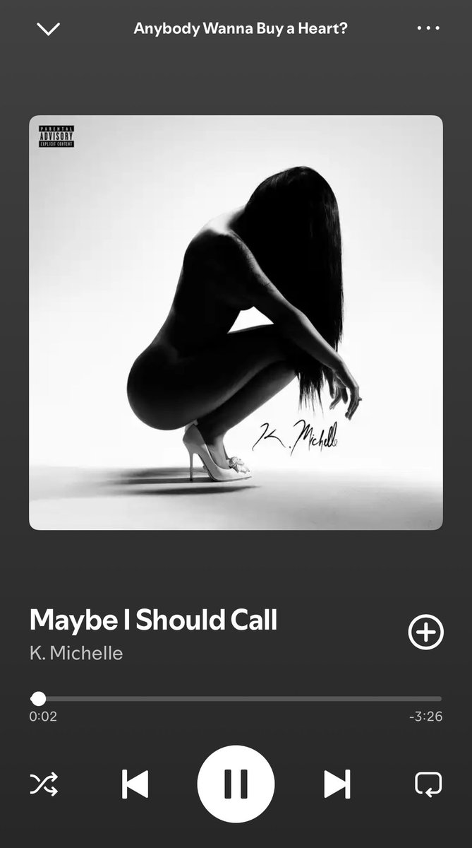 This album is STILL on repeat 🔁 No skips #AnybodyWannaBuyAHeart <a href="/kmichelle/">K. Michelle</a> 💫