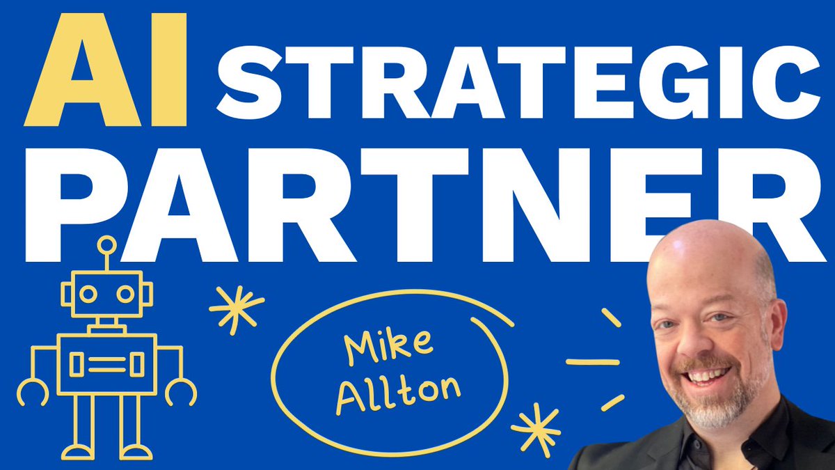 SYSTEMology powered by systemHUB (@systemhub) on Twitter photo 🎯 "I no longer ask AI questions. I ask it to ask ME questions to elevate my thinking." - <a href="/mike_allton/">Mike Allton | AI for Creators & Solopreneurs</a>
What if the way you’ve been using AI is holding your business back? See what top businesses are doing differently → youtu.be/hHtjs4W9Q-c
#AIStrategicThoughtPartner 🎯 "I no longer ask AI questions. I ask it to ask ME questions to elevate my thinking." - <a href="/mike_allton/">Mike Allton | AI for Creators & Solopreneurs</a>
What if the way you’ve been using AI is holding your business back? See what top businesses are doing differently → youtu.be/hHtjs4W9Q-c
#AIStrategicThoughtPartner