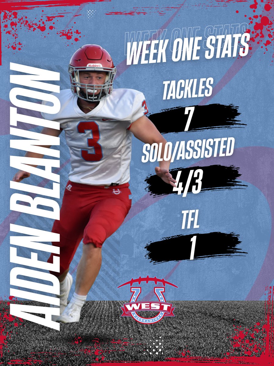 <a href="/ABlanton42/">Aiden Blanton</a> is locked in and has eyes on target. This Class of 27 Junior had a great start to the season, so be sure to watch him shine as the Colts take on Wayne County this Friday at Wayne. #ColtPride