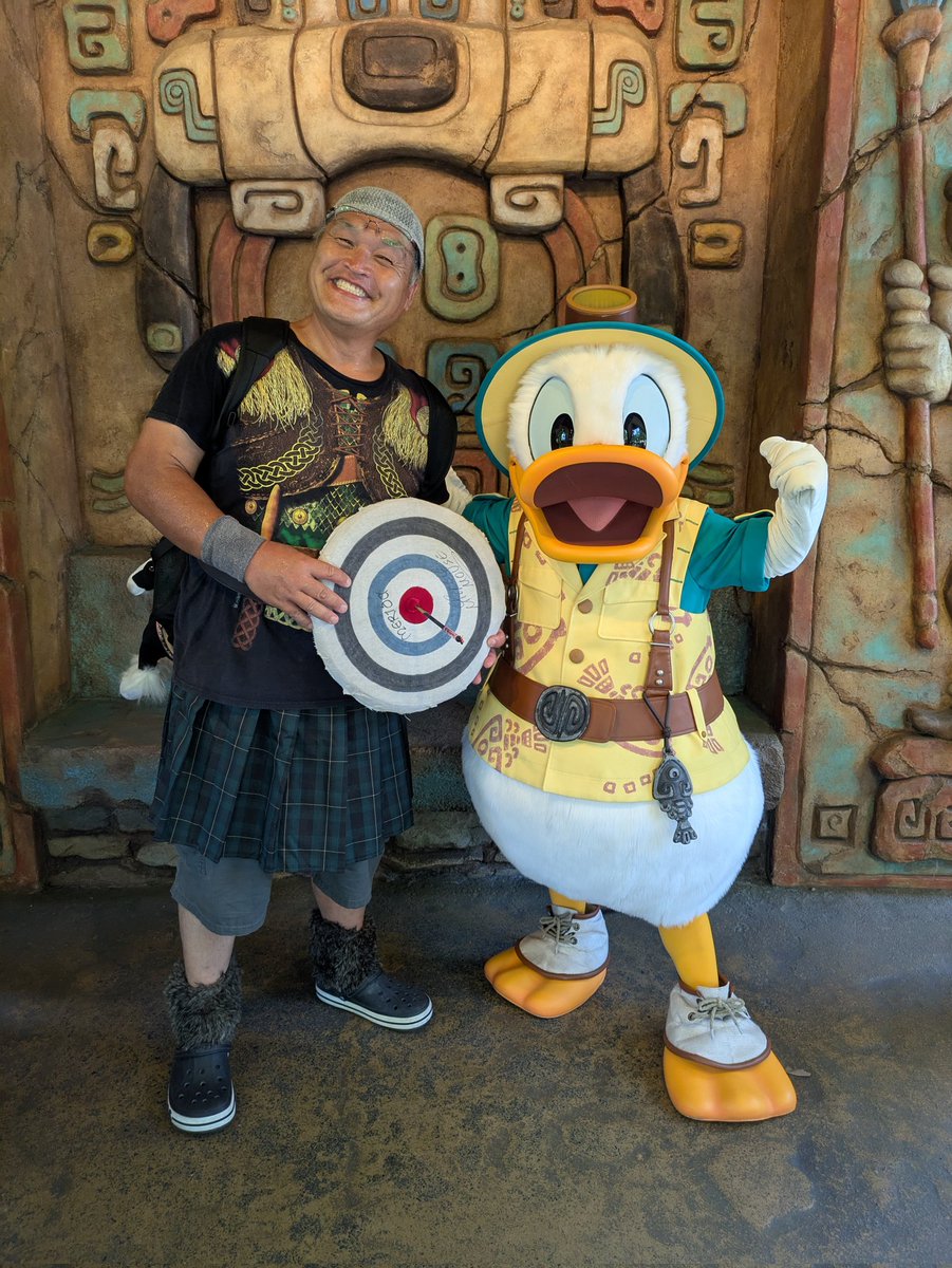 気合の入ったドナルドでしたのでマトはど真ん中でした