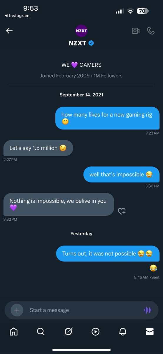 Strxyfe_'s tweet photo. @NZXT it does seem that it was not possible even after 4 years 😂 https://t.co/S8Z2ieMC0T