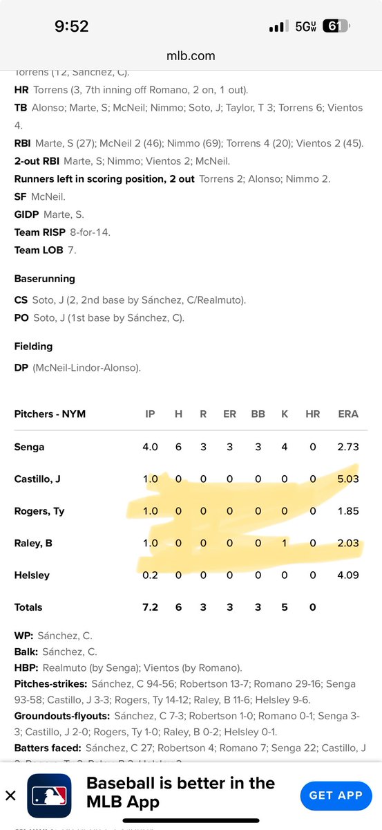 ￼
I know it’s just one loss, but this is a microcosm of why the <a href="/Phillies/">Philadelphia Phillies</a> will not be serious contenders. Their offense totally disappears too often.