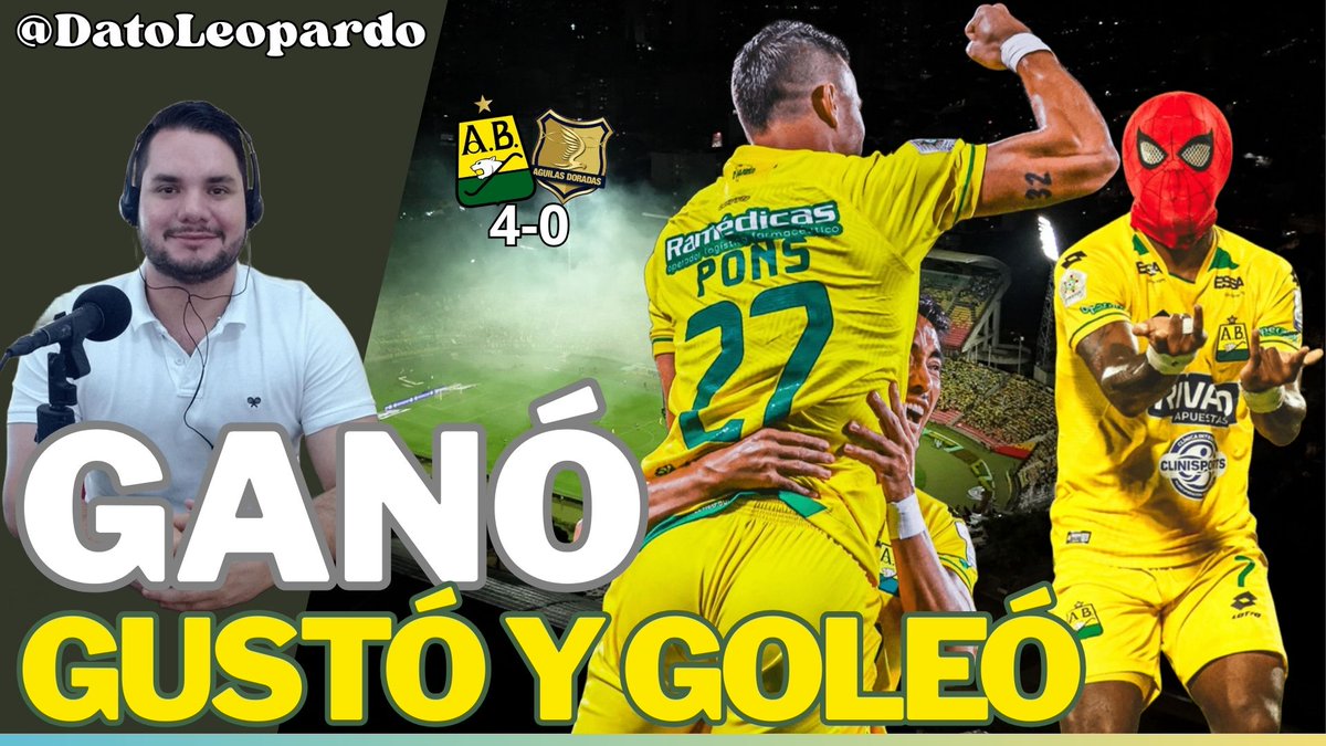 Didier Saúl Niño Albarracín (@datoleopardo) on Twitter photo 🔴 ¡AL AIRE!
📻📺 ¡90' con <a href="/DatoLeopardo/">Didier Saúl Niño Albarracín</a>!
▶️ Emisión 3️⃣9️⃣0️⃣:
📌 <a href="/ABucaramanga/">Atlético Bucaramanga</a> 4-0 <a href="/AguilasDoradas/">Águilas Doradas</a>
¡UN PROGRAMA DE PRIMERA CON TELEVIDENTES E INTERNAUTAS DE PRIMERA!
👇🏼 🔵 Link Facebook 🔵 👇🏼
facebook.com/share/v/1B4G7e… 🔴 ¡AL AIRE!
📻📺 ¡90' con <a href="/DatoLeopardo/">Didier Saúl Niño Albarracín</a>!
▶️ Emisión 3️⃣9️⃣0️⃣:
📌 <a href="/ABucaramanga/">Atlético Bucaramanga</a> 4-0 <a href="/AguilasDoradas/">Águilas Doradas</a>
¡UN PROGRAMA DE PRIMERA CON TELEVIDENTES E INTERNAUTAS DE PRIMERA!
👇🏼 🔵 Link Facebook 🔵 👇🏼
facebook.com/share/v/1B4G7e…