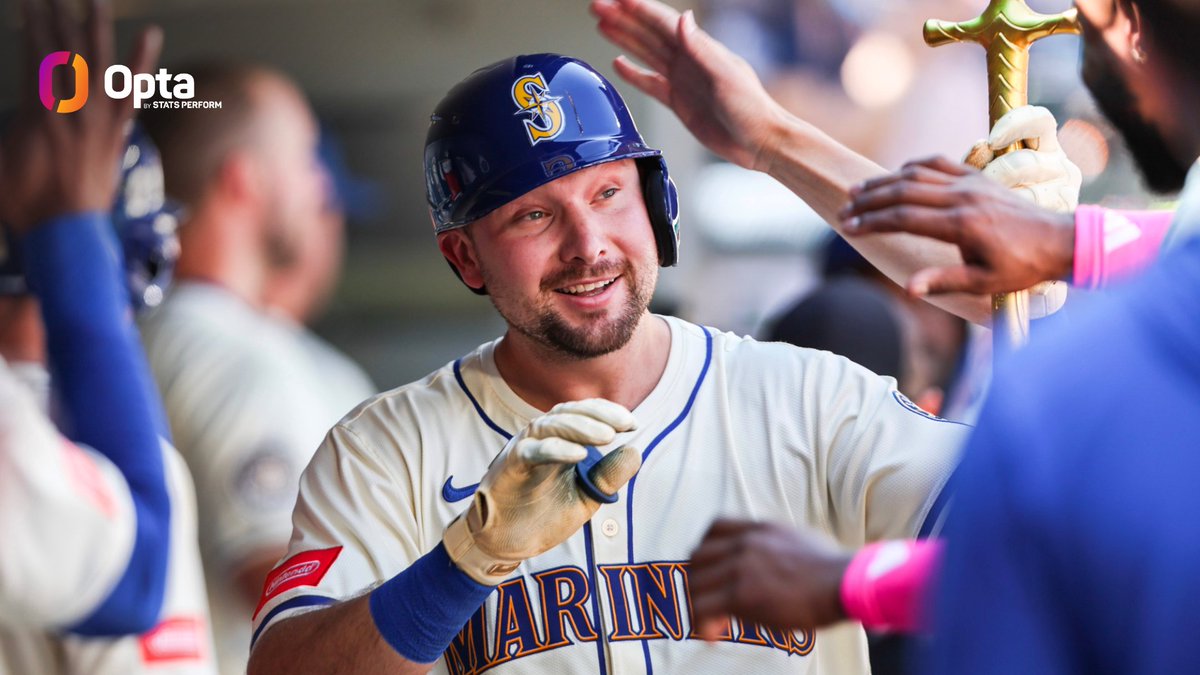 Cal Raleigh is the first switch hitter in MLB history with 50+ home runs before the beginning of September in a season.