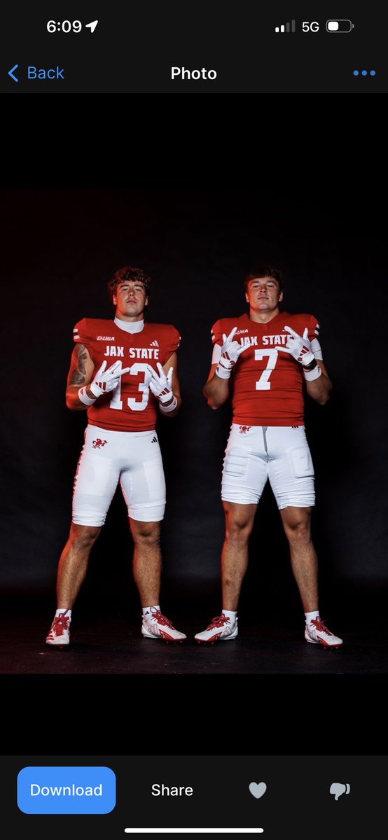 Thank you God🙏 #YEAR5 <a href="/JaxStateFB/">Jax State Football</a>