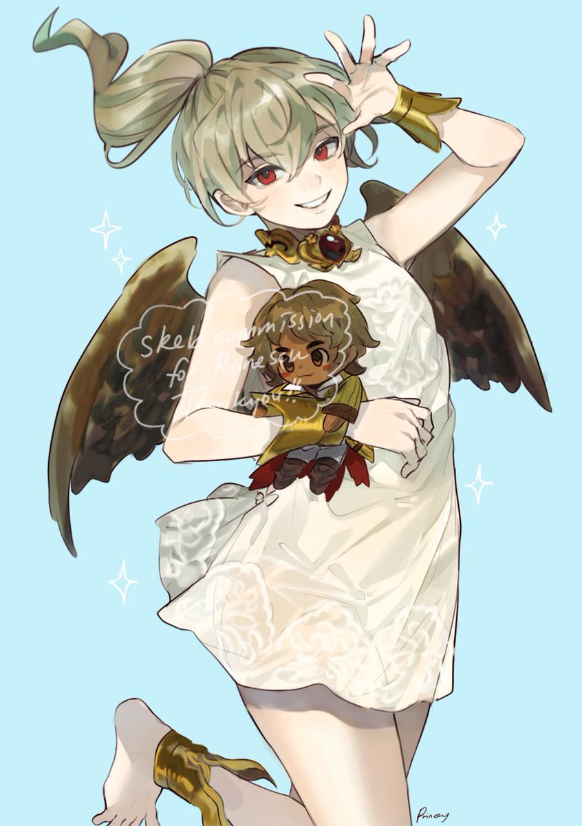 「#vgencomm thank you!!」|princey @ 🇯🇵 and solistiaのイラスト