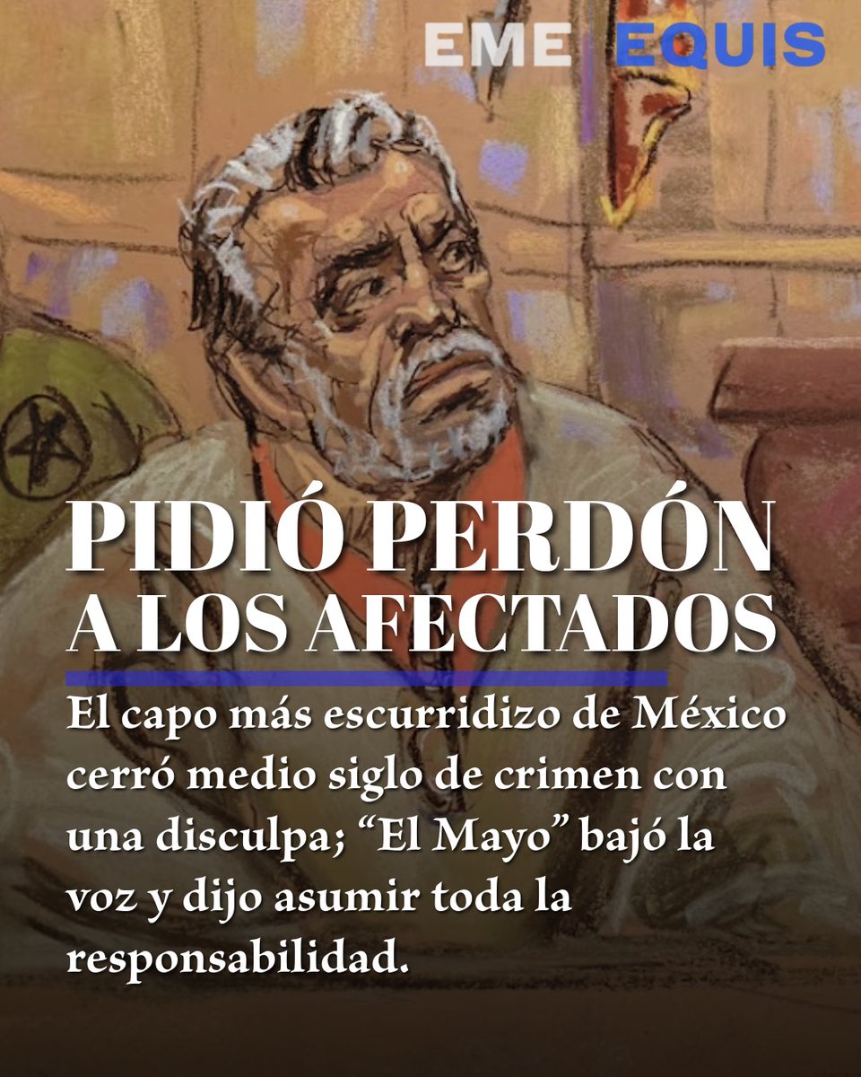 “Empecé en 1969, con marihuana; después vino la cocaína. Creé una red criminal que yo dirigí, llamada el Cártel de Sinaloa”, relató "El Mayo" Zambada. emeequis.com/al-dia/el-mayo…