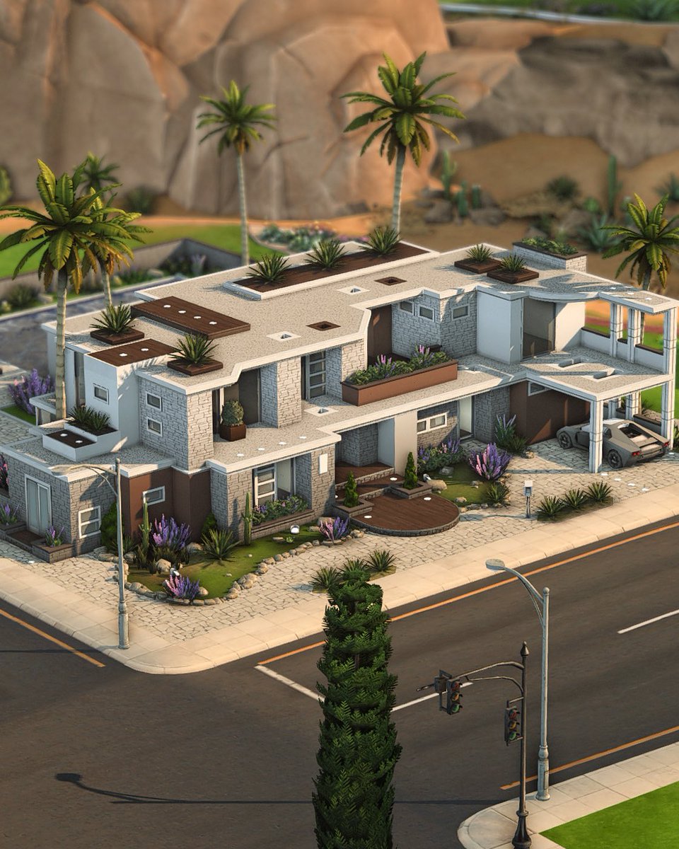 axiisims's tweet image. I’ve started working on the modern neighborhood in my save file. Can’t wait to make more progress on this! 🤍

#TheSims4 #TheSims #Sims #EAPartner