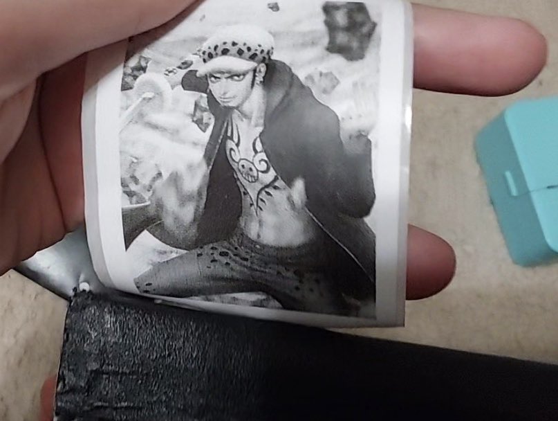 rotoe_'s tweet image. My friend printed out these images I found of law on Google..