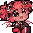 「Hop in gamer!! We gonna yap and play gam」|❤️Mely❤️ Demon princess of hell ψ(｀∇´)ψ (36/50)のイラスト