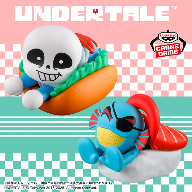 GAMEMEGA_MRI's tweet photo. 【景品情報】
☆UNDERTALE フィギュア～FOOD DESIGN～vol.1
☆ケロロ軍曹 おおきなSOFVIMATES～タママ二等兵～

現在ブースにて展開中です♪
＃ゲームセンター ＃みらい店 ＃UNDERTALE ＃ケロロ軍曹 https://t.co/afqRq405ng