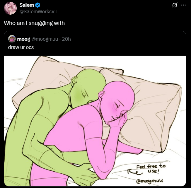 I'll even be the big spoon