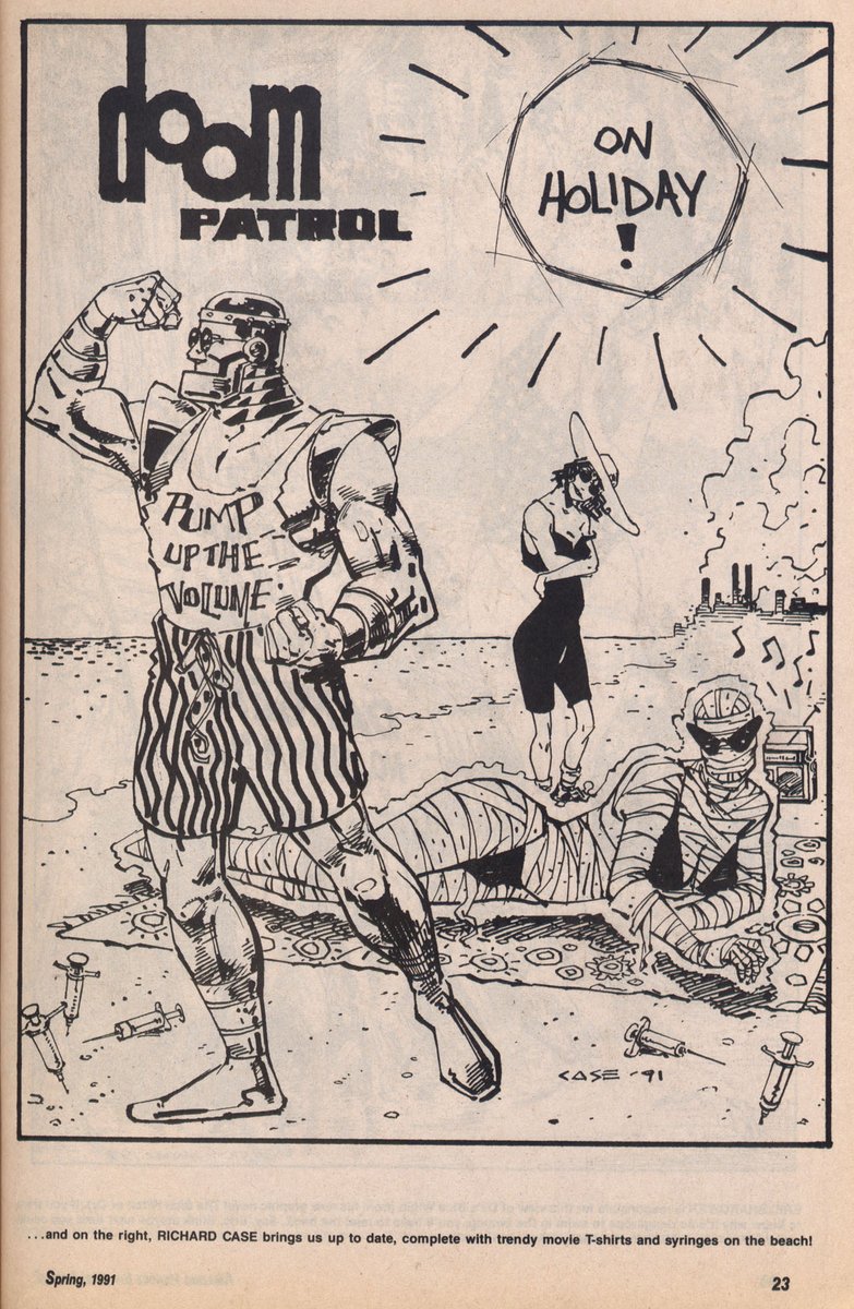 mike mignola's and richard case's doom patrol