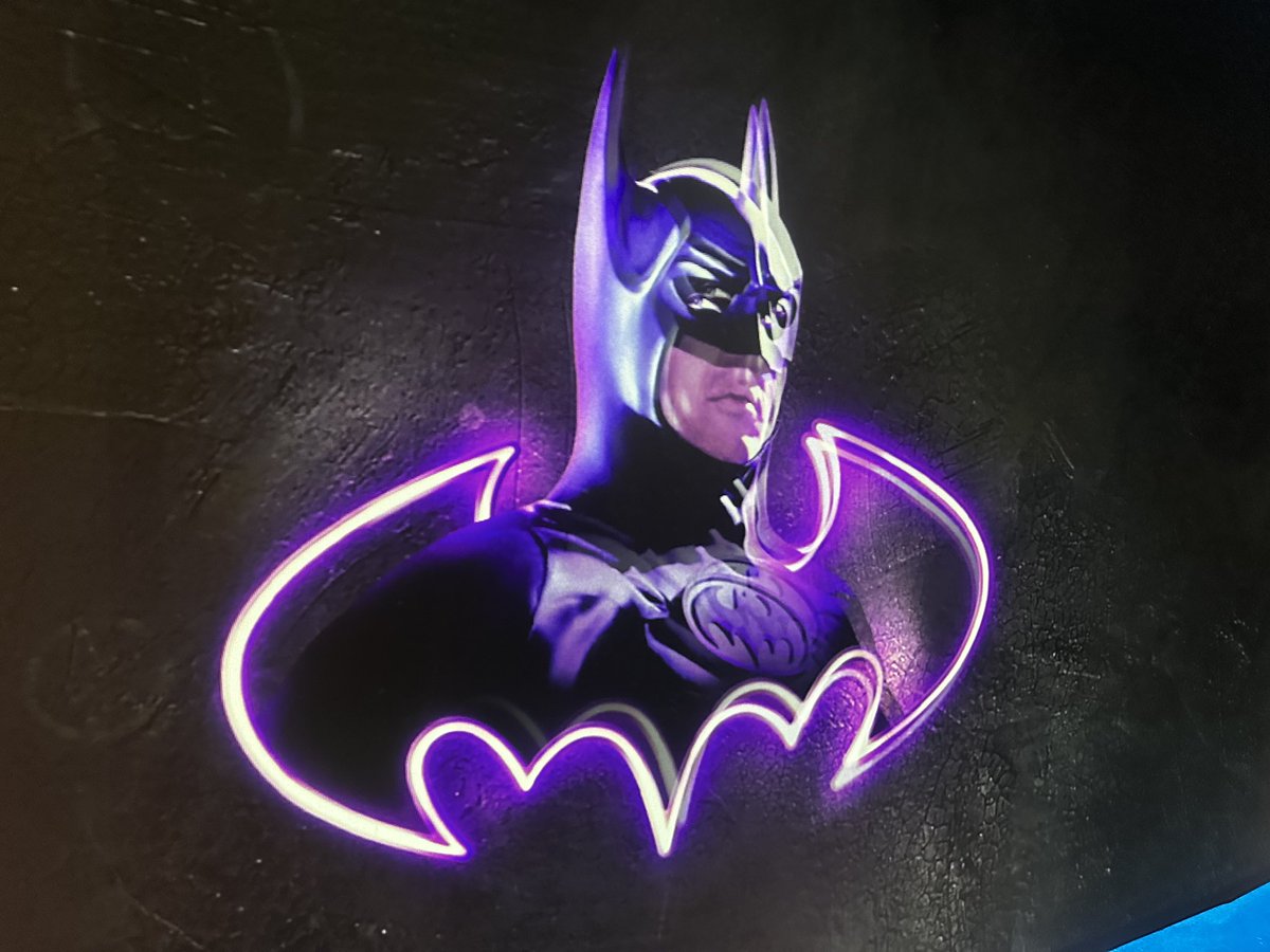 At the theatre for the double feature of both Tim Burton’s Batman films: “Batman” and “Batman Returns”, remastered in Dolby Vision and Dolby Atmos.

This was my Batman I grew up with. And Keaton is still my favorite Batman.