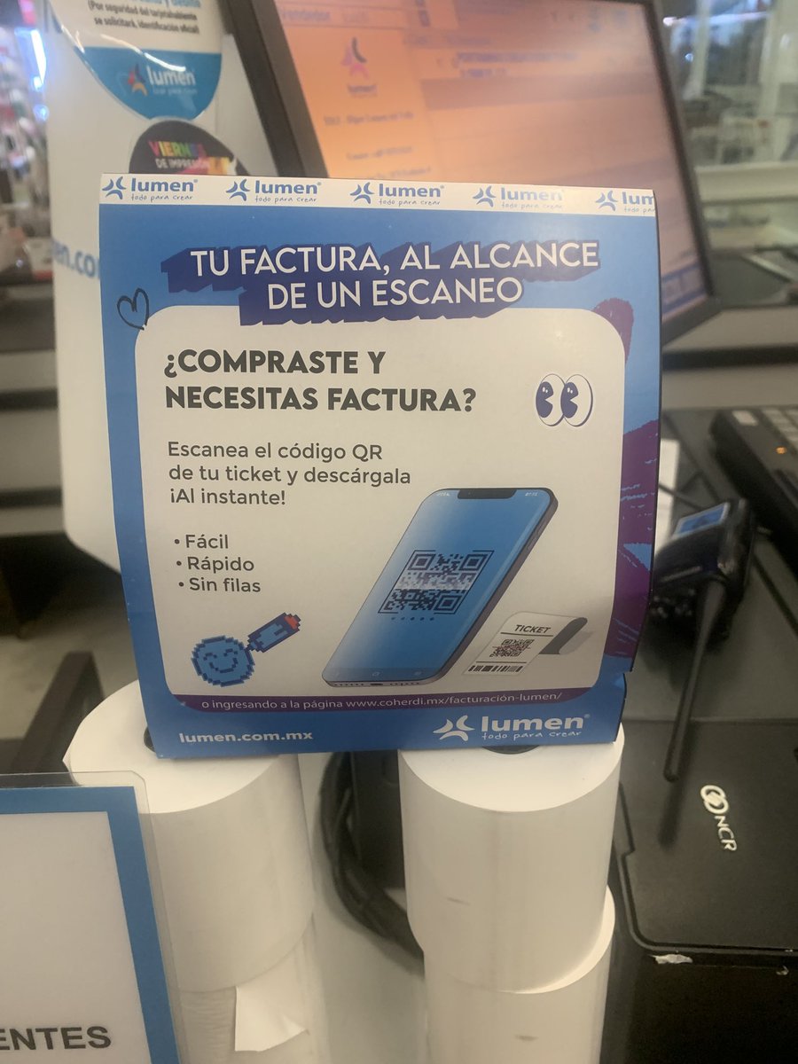 Seg_NapolesDF's tweet image. Repito mi estimado @SATMX la papelería #lumen quiere obligar a los clientes a captura y elaborar la factura. 
Entiendo que es el proveedor quien es el obligado.