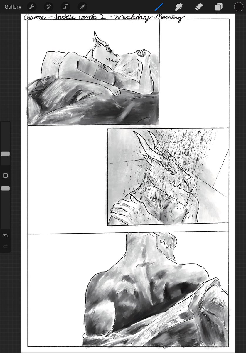 [WIP] Something about sketching ordinary everyday moments is refreshing and relaxing. No need to worry about perfection, just capture the moment. Good night everyone, I have to get up earlier than normal tomorrow to travel for work. - Chroma