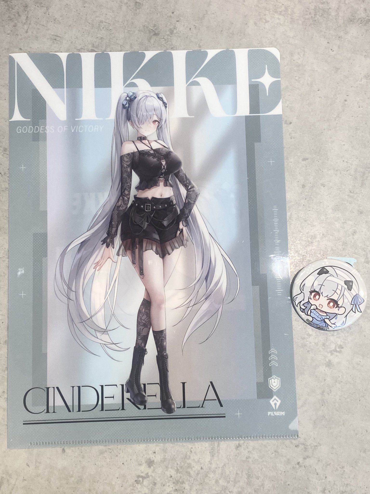 NIKKE シンデレラ　クリアファイル NIKKEニケ クリアファイル シンデレラ ローソン - メルカリ