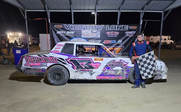 Congrats to Kaden Michael on his 2nd <a href="/EriezSpeedway1/">Eriez Speedway</a> win of the season on Sunday &amp; 6th overall of 2025 in the <a href="/HovisAutoSupply/">Hovis Auto Supply</a> RUSH Stock Cars. The defending Weekly Series Champion has also taken over the points lead by 1 over Raiddan Wilson