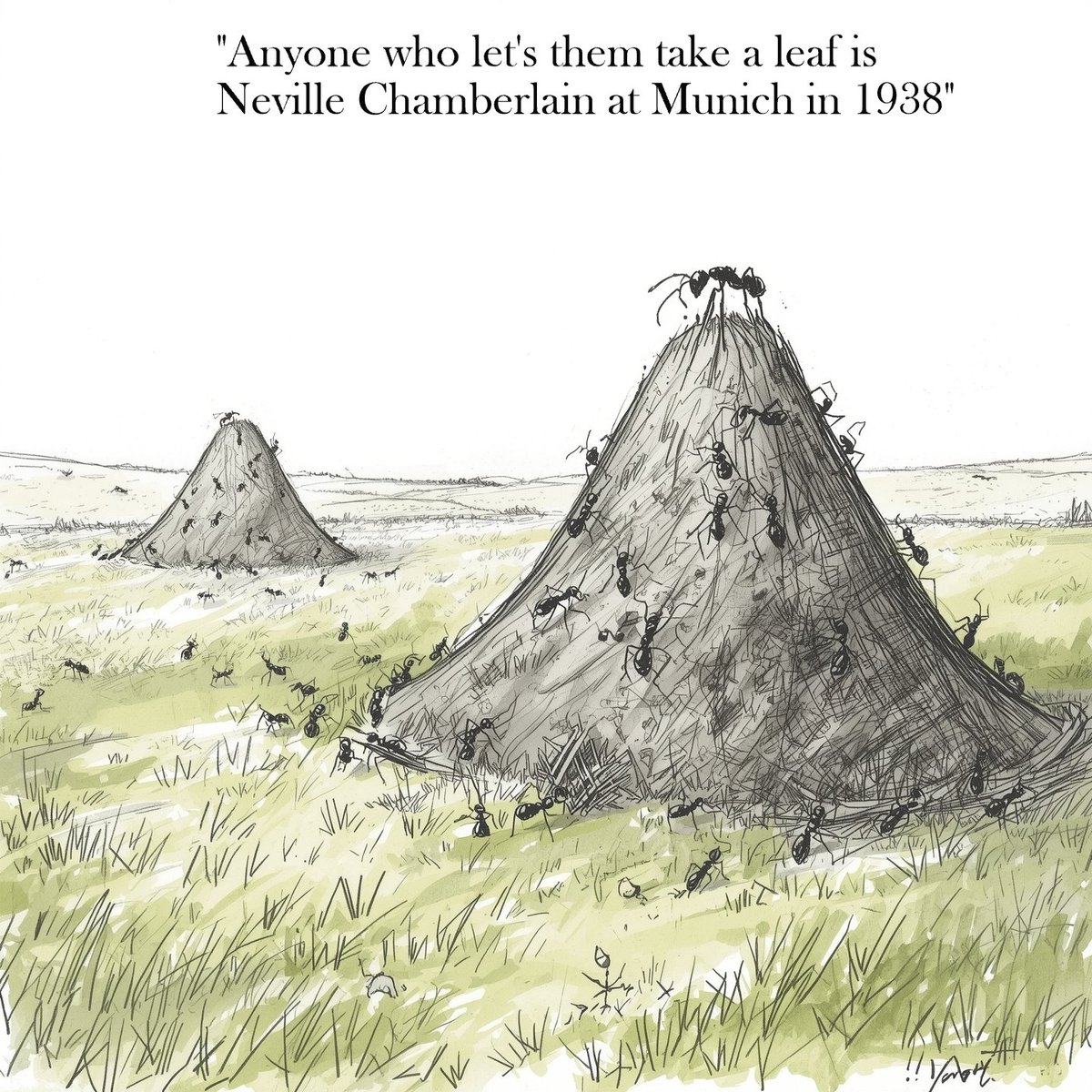 ScottChHK's tweet photo. @ComicDaveSmith @scotthortonshow @lexfridman a neoconservative anthill https://t.co/OT565umaJD