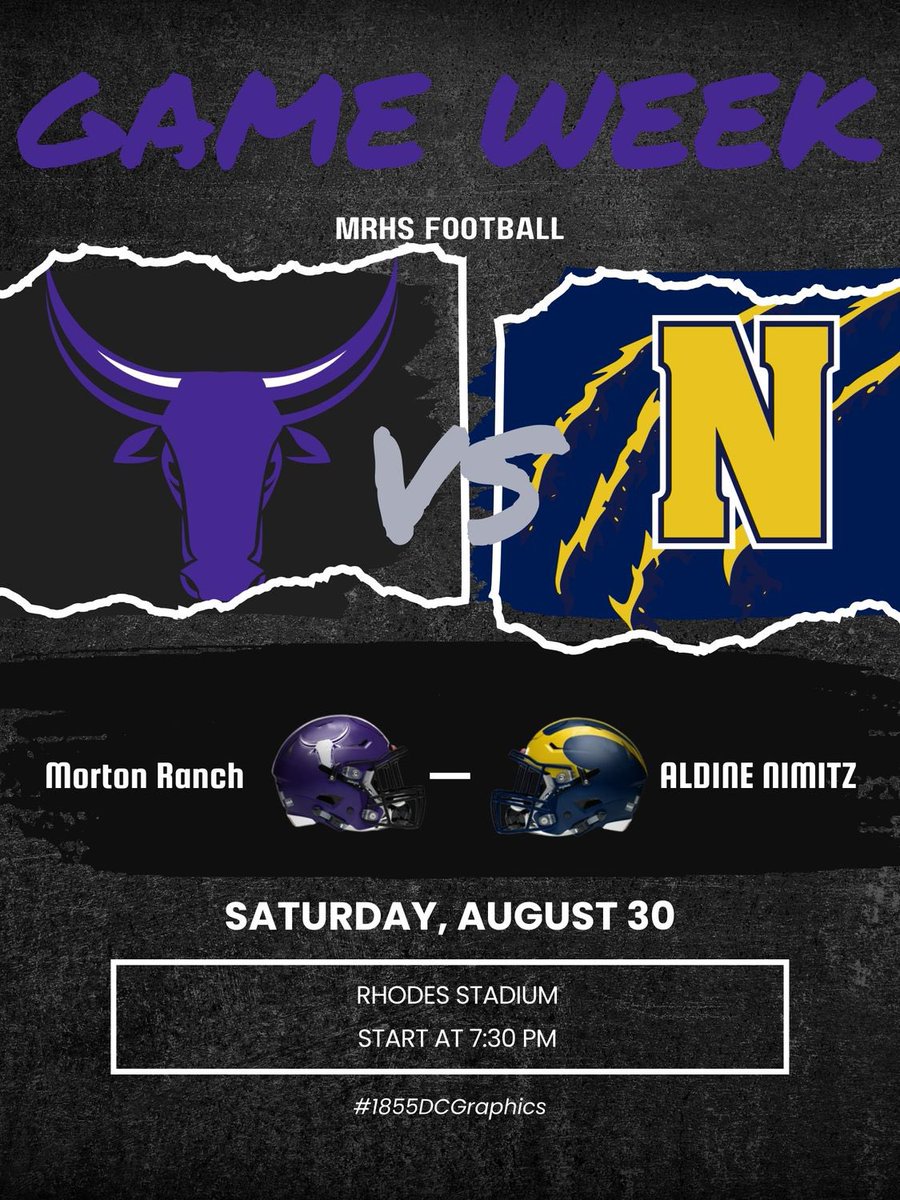 Morton Ranch Football (@mrhs_mavsftb) on Twitter photo Game week is finally here!
📍: Legacy Stadium
🗓️: August 30
⌚️: 7:30 pm
📺: <a href="/Texan_Live/">Dave Campbell’s Texan Live - Texanlive.com</a>
#BFT #S.C.O.R.E #F.A.M.I.L.Y
#MaverickFootball Game week is finally here!
📍: Legacy Stadium
🗓️: August 30
⌚️: 7:30 pm
📺: <a href="/Texan_Live/">Dave Campbell’s Texan Live - Texanlive.com</a>
#BFT #S.C.O.R.E #F.A.M.I.L.Y
#MaverickFootball