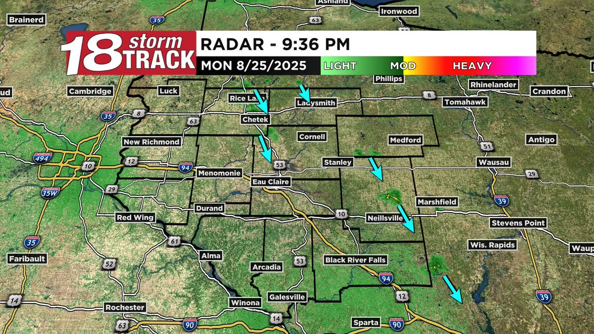 A few showers have popped up this evening. Light and isolated showers are possible tonight into early tomorrow morning. They shouldn't bring much rainfall and certainly not widespread rain.