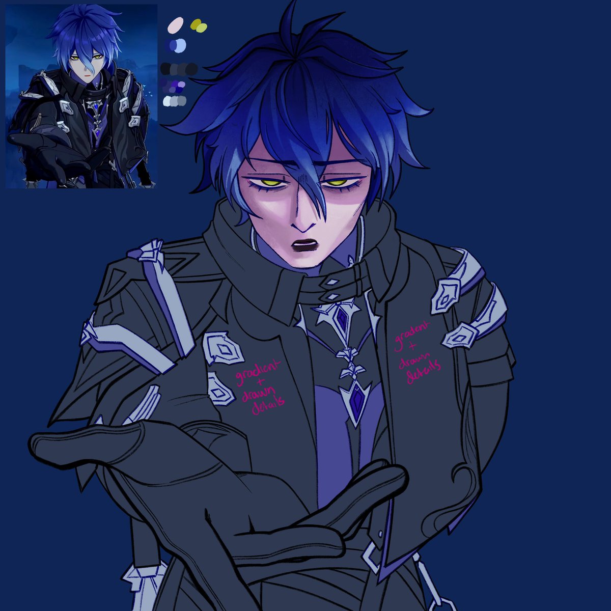 NamesNiche's tweet image. some hsr &amp;amp; genshin wips im working on :) I live laugh love #flins and #sunday with all my heart