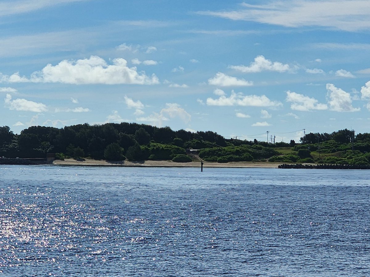 久高島を通過。