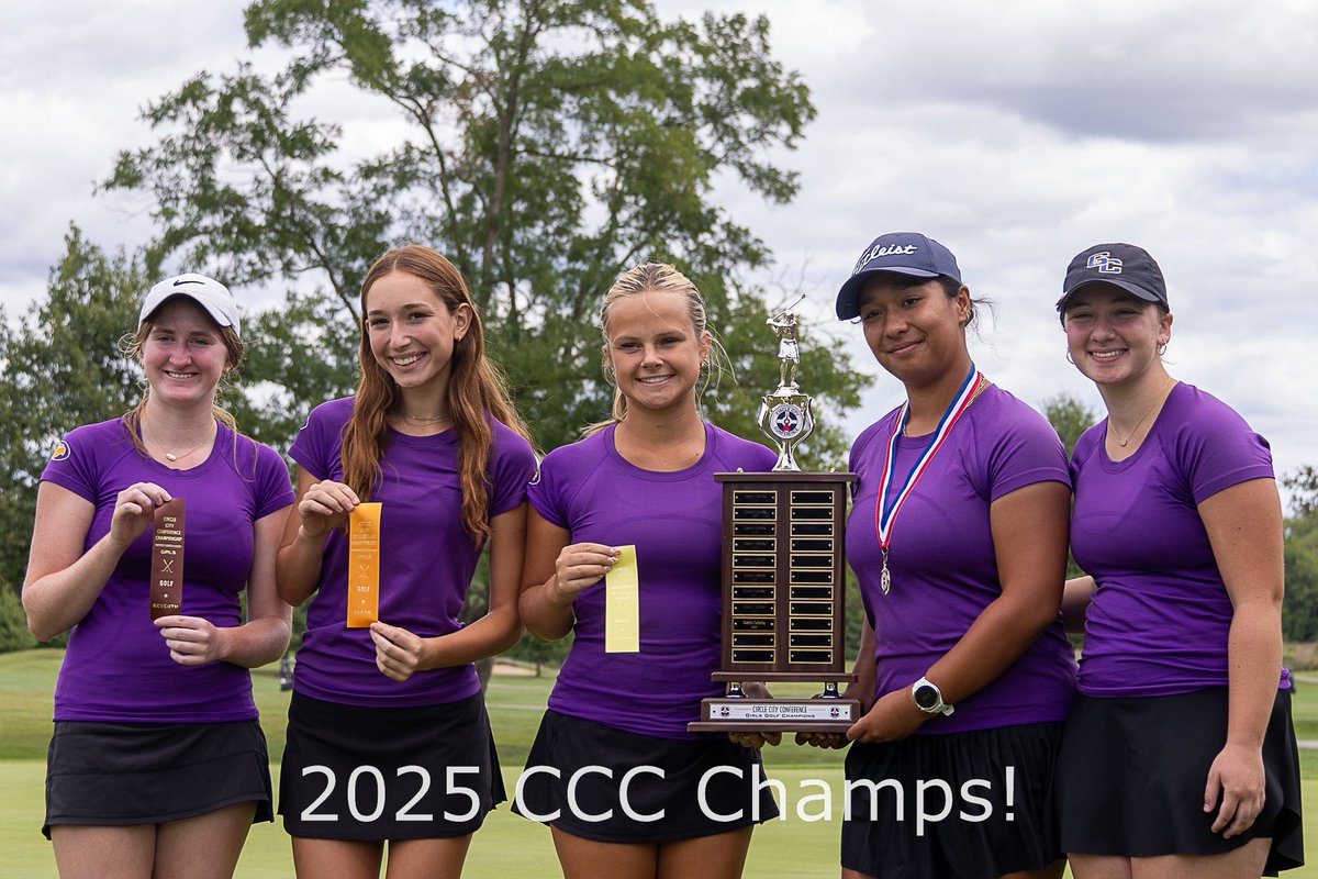 Congratulations Golden Eagles! 
10 years in a row 🦅💜💛

Results 
Ali Scott 70 (PR and 1st place)
Sydney Delagrange 84 (4th place)
Reagan Kaercher 90 (PR and 7th place)
London Payne 92 (8th place)
Lina Johansen 99