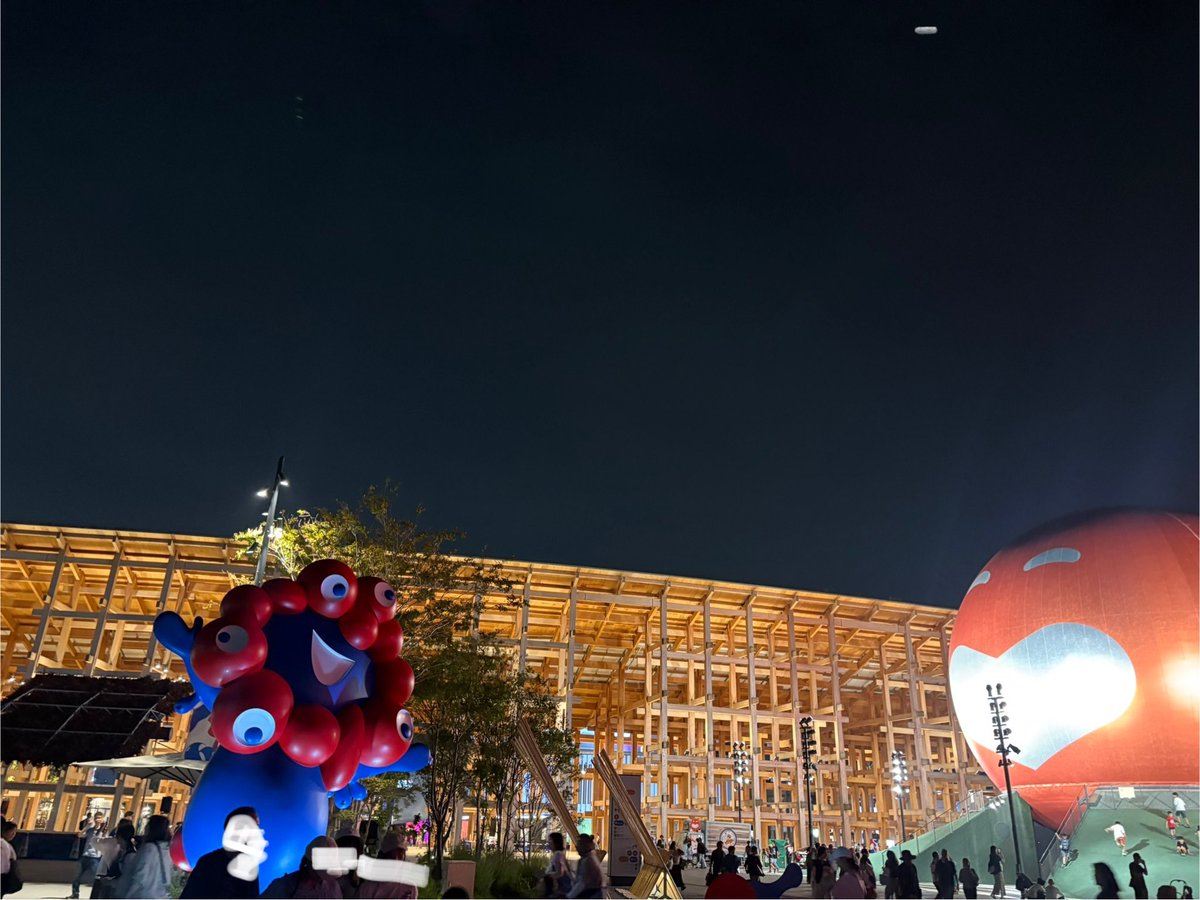 疲れたから万博はもう満足！って思ったけど
家に帰ってきたらまた行きたい！って気持ちになる