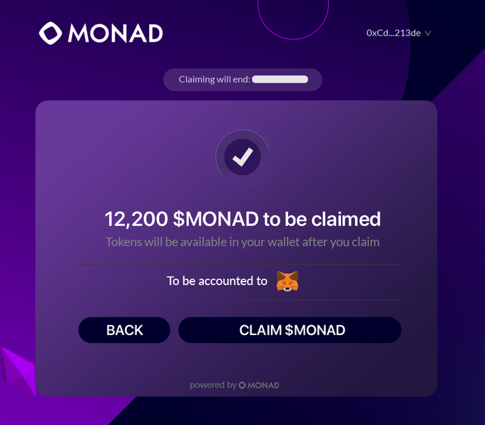 Monad Community ⨀ (@monadcommunity) on Twitter photo Monad Airdrop is Ready! 🪂
Follow <a href="/MonadCommunity/">Monad Community ⨀</a>
Drop your Monad wallet address👇 Monad Airdrop is Ready! 🪂
Follow <a href="/MonadCommunity/">Monad Community ⨀</a>
Drop your Monad wallet address👇