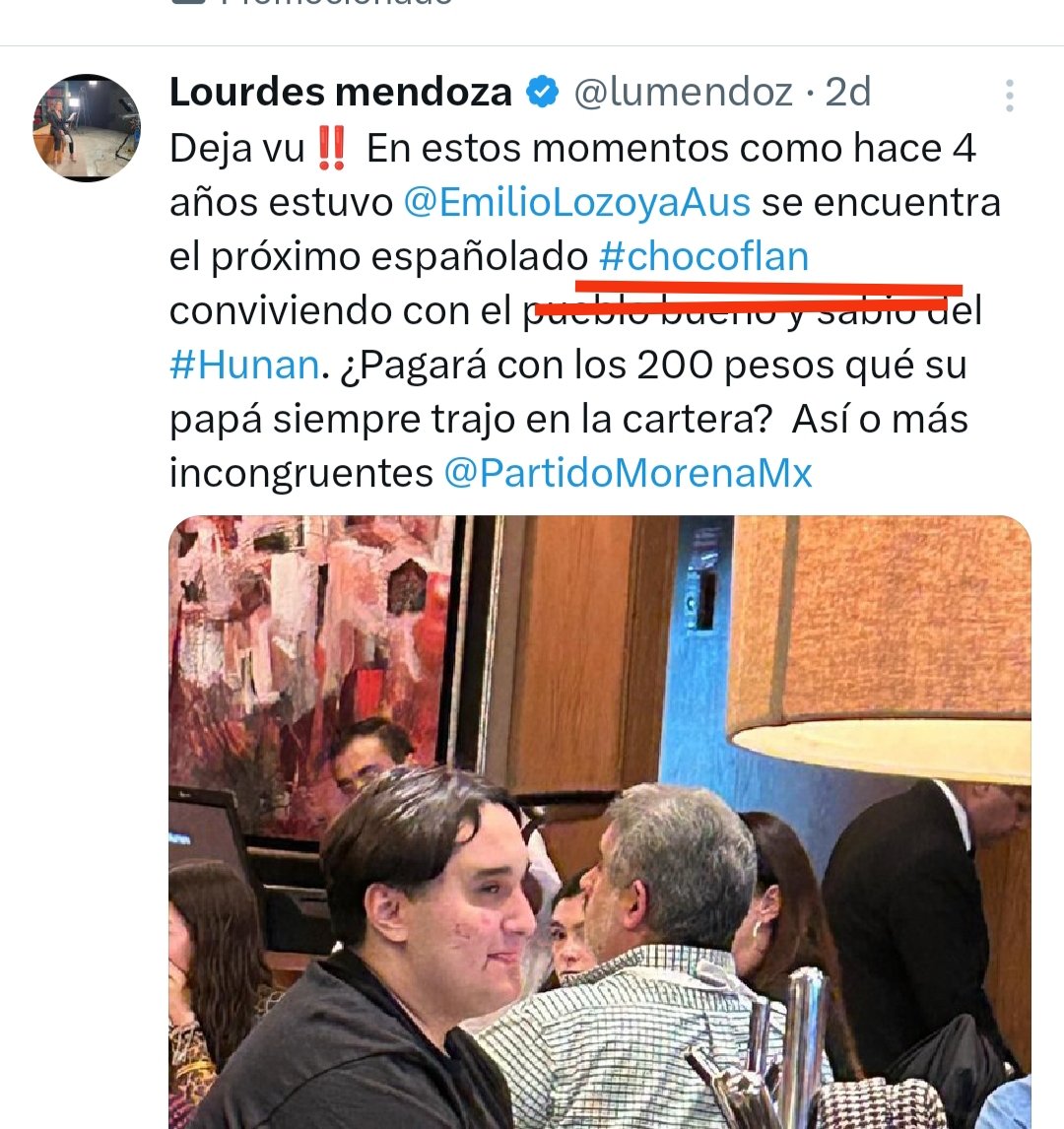 𝕭𝖗𝖊𝖓𝖓🖤🤍 (@brenn0505) on Twitter photo Saben cuántos años tenía Jesús Ernesto cuando le empezaron a decir Chocoflan?
Tenía 11 años.
"Con los niños NO", sólo cuando atacan a mis hijos. (así actua la oposición).
"Mientras tanto sigo chingando a los hijos de otros", verdad Lourdes Mendoza? <a href="/lumendoz/">Lourdes mendoza</a> Saben cuántos años tenía Jesús Ernesto cuando le empezaron a decir Chocoflan?
Tenía 11 años.
"Con los niños NO", sólo cuando atacan a mis hijos. (así actua la oposición).
"Mientras tanto sigo chingando a los hijos de otros", verdad Lourdes Mendoza? <a href="/lumendoz/">Lourdes mendoza</a>