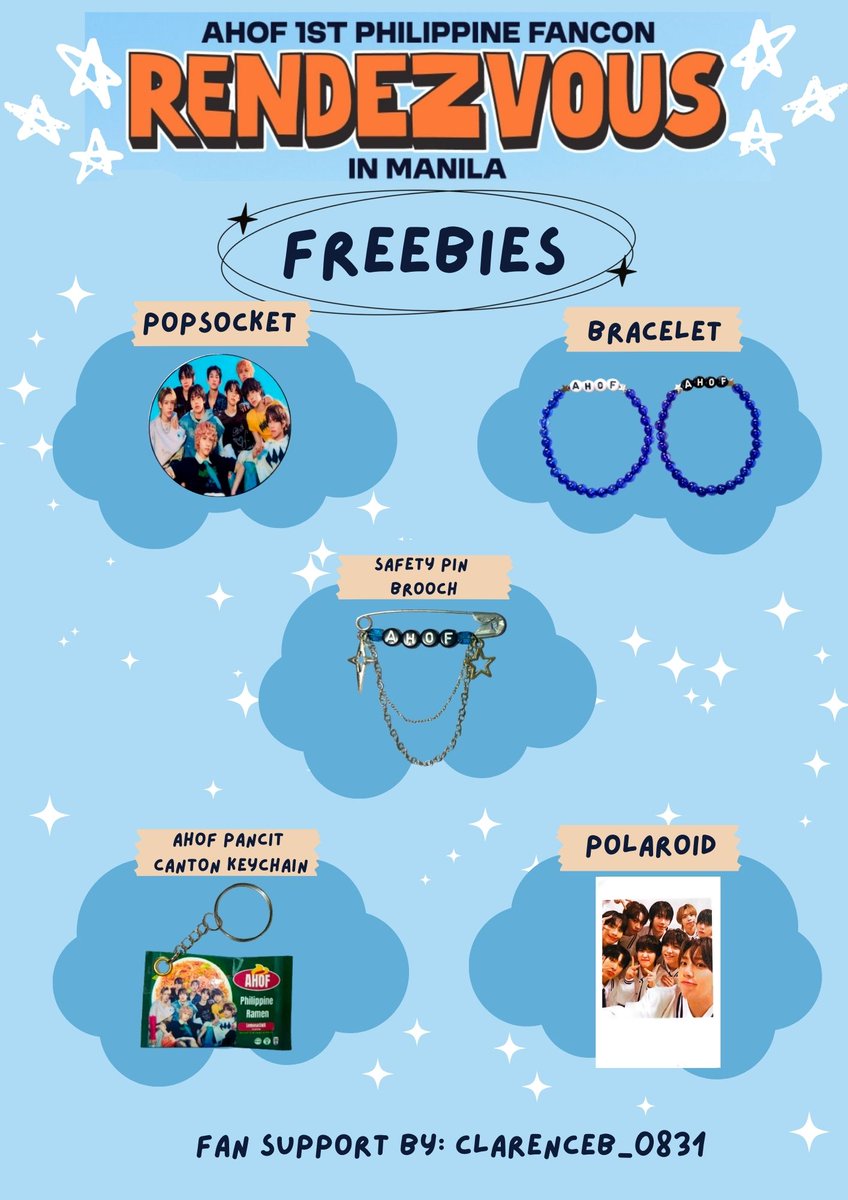 ClarenceB_0831's tweet photo. ᯓ★ AHOF RENDEZVOUS IN MANILA 
fan support by @ClarenceB_0831 ᯓ★

★ mbf, like &amp; rt
★ strictly 1:1 ratio only
★ limited quantity
★ Will prio D-day trades

Ps. No exact location mag iikot lang din po ako during FanCon for freebies��.See you when I see you!🤗

#AHOF https://t.co/gNDT6fzEnb